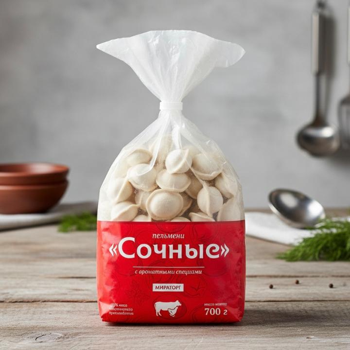 Пельмени «сочные» Мираторг 700гр