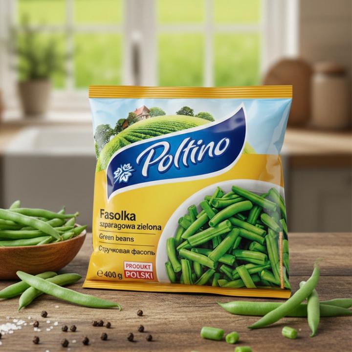 «Poltino» Стручковая фасоль зелёная 12*400г