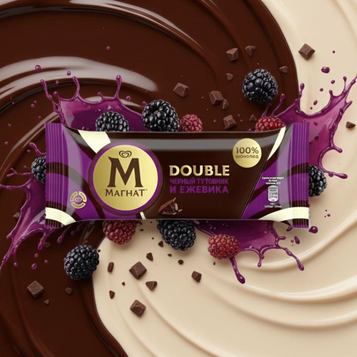 МАГНАТ DOUBLE ЧЕРНЫЙ ТУТОВНИК И ЕЖЕВИКА