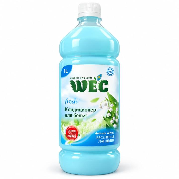 WEC Fresh «Весенний ландыш» — кондиционер для белья, 1 л