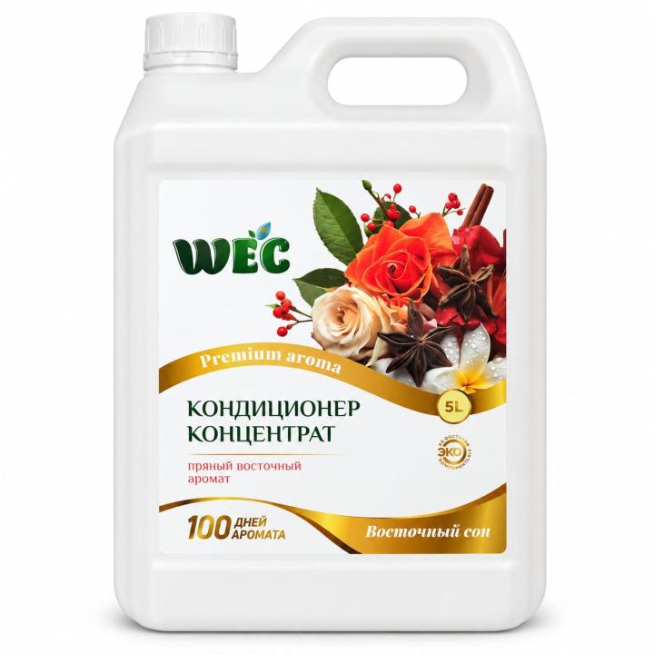 WEC Premium Aroma «Цветочные поля» — кондиционер-концентрат, 5 л