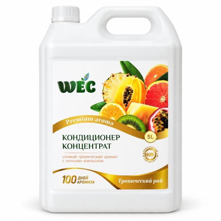 WEC Premium Aroma «Тропический рай» — кондиционер-концентрат, 5 л