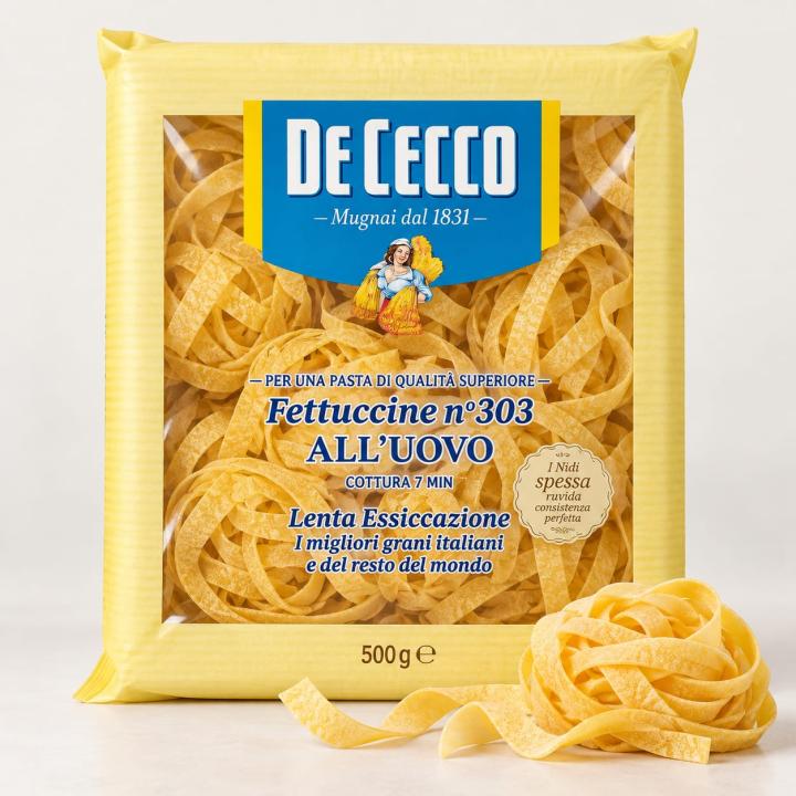 De Cecco Fettuccine n°303 all’uovo 500 гр.