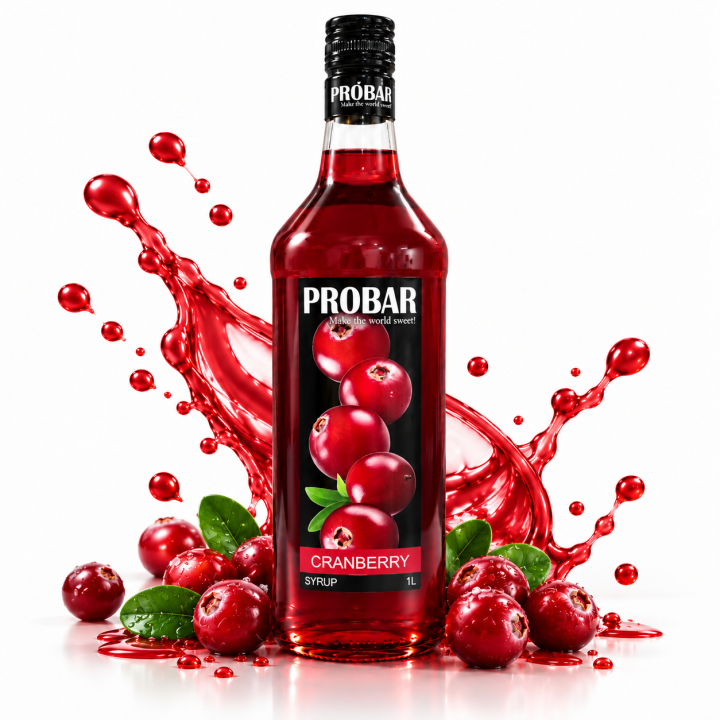 Сироп PROBAR 1 л. — Клюква