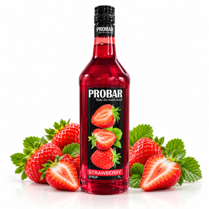 Сироп PROBAR 1 л. — Клубника
