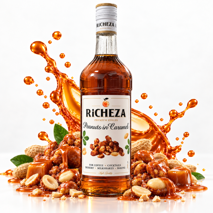 Сироп RiCHEZA 1 л. — Арахис в карамели
