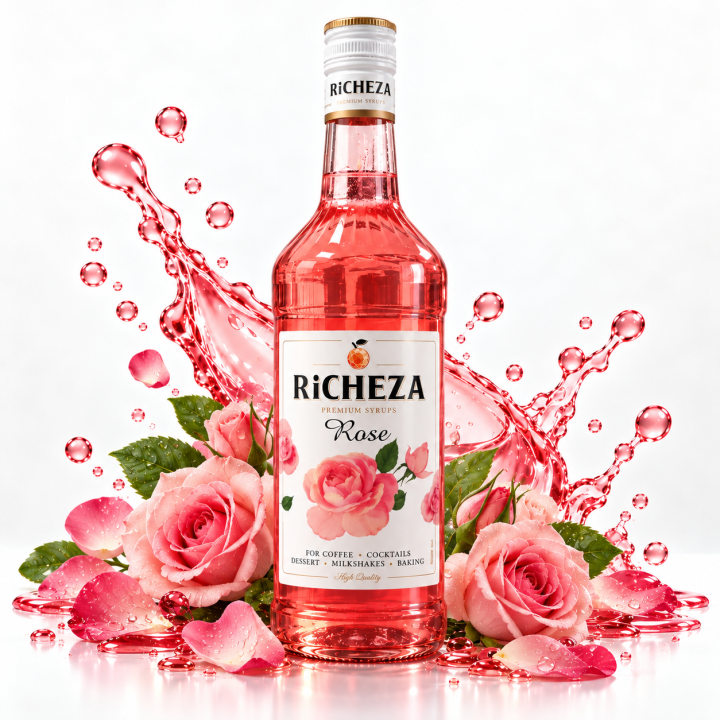 Сироп RiCHEZA 1 л. — Роза