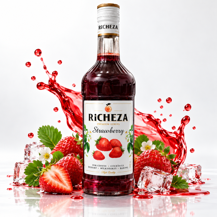 Сироп RiCHEZA 1 л. — Клубника
