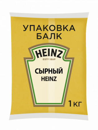 Соус Сырный оригинальный Хайнц, балк 1 кг*6шт